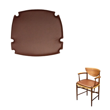 Vändbar Lyx Dyna i Basic Select Läder till Drawn HM4 stol